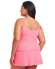 BARDOT BLUSH - Pique Ole V-Neck Tankini | Soma