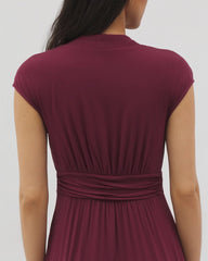 VELVET PLUM - Serenity Maxi Bra Dress | Soma