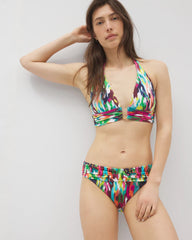MULTI - Keep It Moving U-Wire Halter Swim Top | Soma