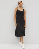 BLACK - Lounge Square Neck Midi Dress | Soma