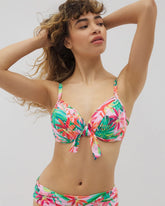 MULTI - Everything Under the Sun Tie Front Bikini | Soma