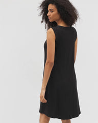 BLACK - Rib Lounge Short Dress | Soma