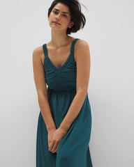 DEEP TEAL - Cabana Midi Bra Dress | Soma