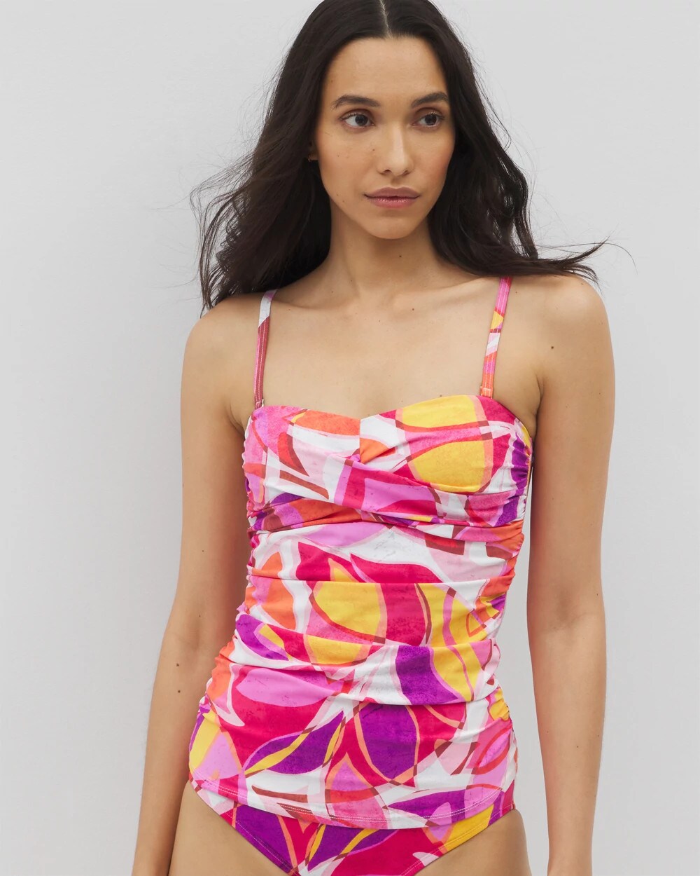ORCHID - Beyond Control Riviera Maya Twisted Bust Tankini | Soma
