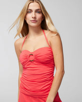 SHORTCAKE - Bleu Rod Ring Me Up Draped Bandini | Soma