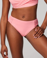 SHELL PINK - Ruched Bikini Bottoms | Soma
