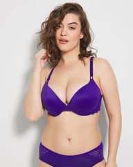 PASSIONFLOWER - Push-Up Plunge Bra with Lace | Soma