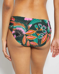PARROT-ISE LUSH EMERALD - Ruched Side Bikini Bottom | Soma
