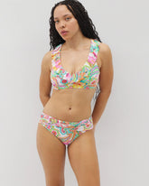 MULTI - Bleu Rod Beattie All Set for Summer Sarong Hipster Swim Bottom | Soma