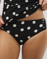 MOVEMENT DOT MINI B - Soma Swim Ruched Bikini Bottoms | Soma