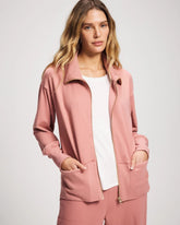 CINDER ROSE - Essential Terry Jacket | Soma