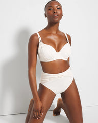 COCONUT WATER - Ring Master High-Waist Swim Bottom | Soma