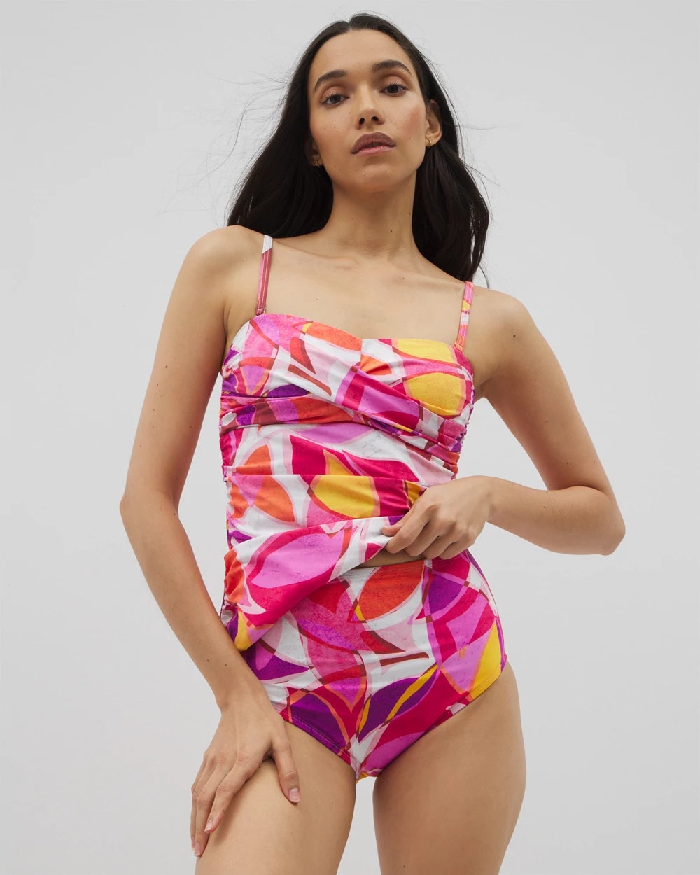 ORCHID - Beyond Control Riviera Maya High-Waist Swim Bottom | Soma
