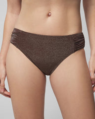DOLCE VIDA DARK NUDE - Ruched Bikini Bottoms | Soma