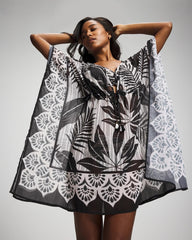 BLACK - Island Time Caftan | Soma