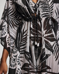 BLACK - Island Time Caftan | Soma