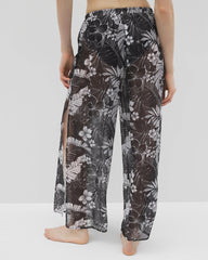 BLACK - Double Duty Side Slit Pant | Soma