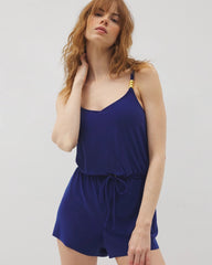 DEEP SEA - Solid Essentials Blouson Romper | Soma
