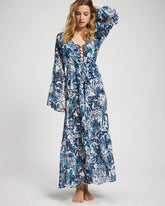 MULTI - Turning Tides Keep It Moving Chiffon Dress | Soma