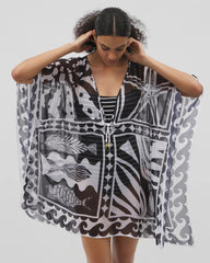 BLACK - Catch of the Day Caftan | Soma