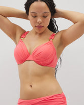 BARDOT BLUSH - Bleu Rod Beattie La Cote D'azure Macrame Underwire Bikini | Soma