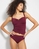 VELVET PLUM - Ruched Bikini Bottoms | Soma