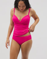 CAMELLIA ROSE - Ruched Bikini Bottoms | Soma