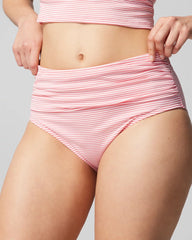 PINK STRIPE - Seersucker High-Waist Bottoms | Soma