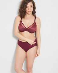 VELVET PLUM - Unbelievable Lift Unlined Perfect Coverage Bra | Soma