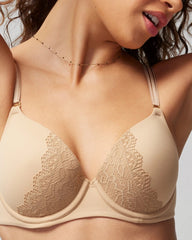 WARM AMBER - Perfect Coverage Convertible Bra with Lace back | Soma