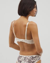 PALM PERFECT M CHAMPAGNE - Embraceable Demi Bra with Lace Trim | Soma