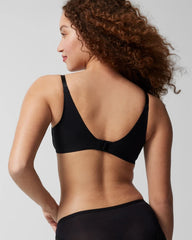 BLACK - Perfect Coverage Bra with Lace Trim | Soma