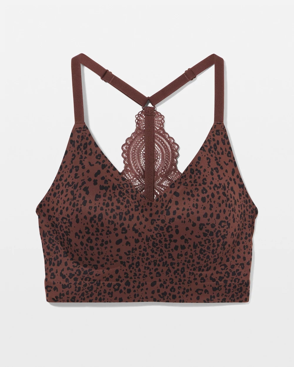 HOT SPOT MOCHA MINI - Racerback Bralette with Lace Back | Soma