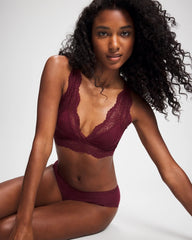 VELVET PLUM - Crochet Lace Bralette | Soma