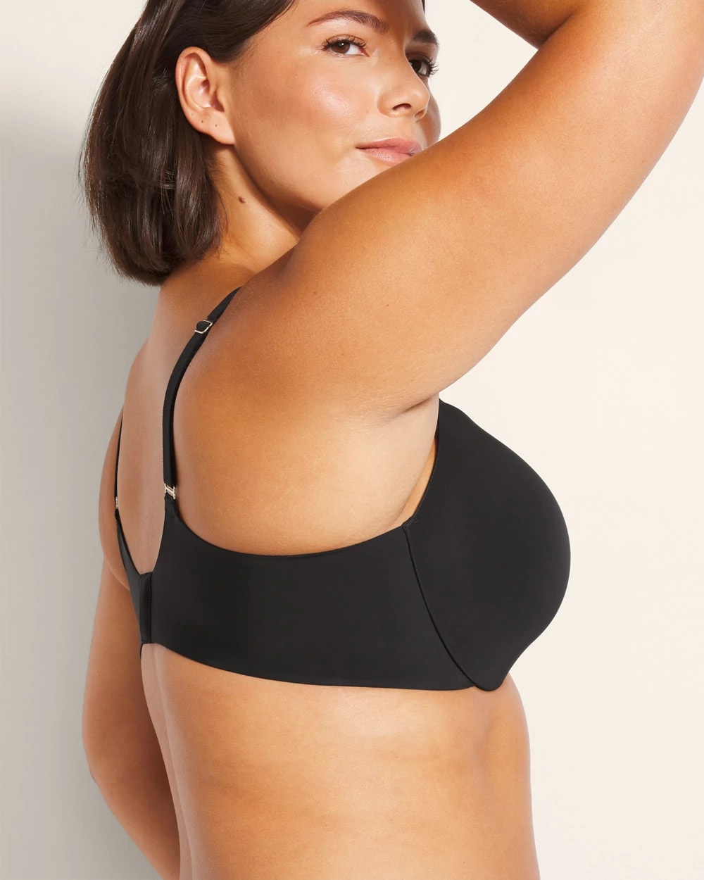 BLACK - Lightly Lined Perfect Coverage Bra | Soma