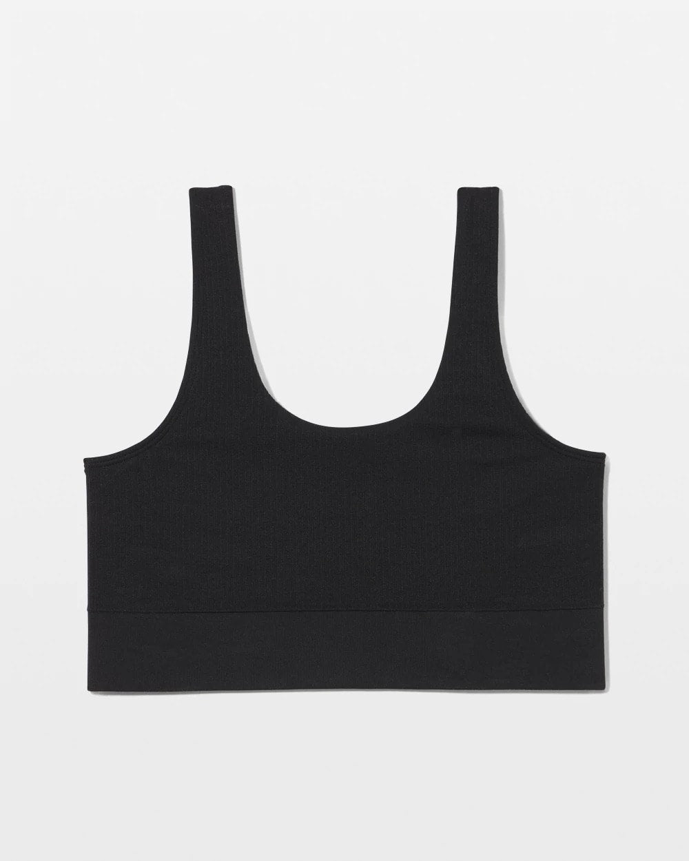 BLACK - Seamless Rib Bralette | Soma
