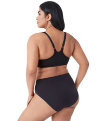 BLACK - T-Back Front Close Underwire Bra | Soma