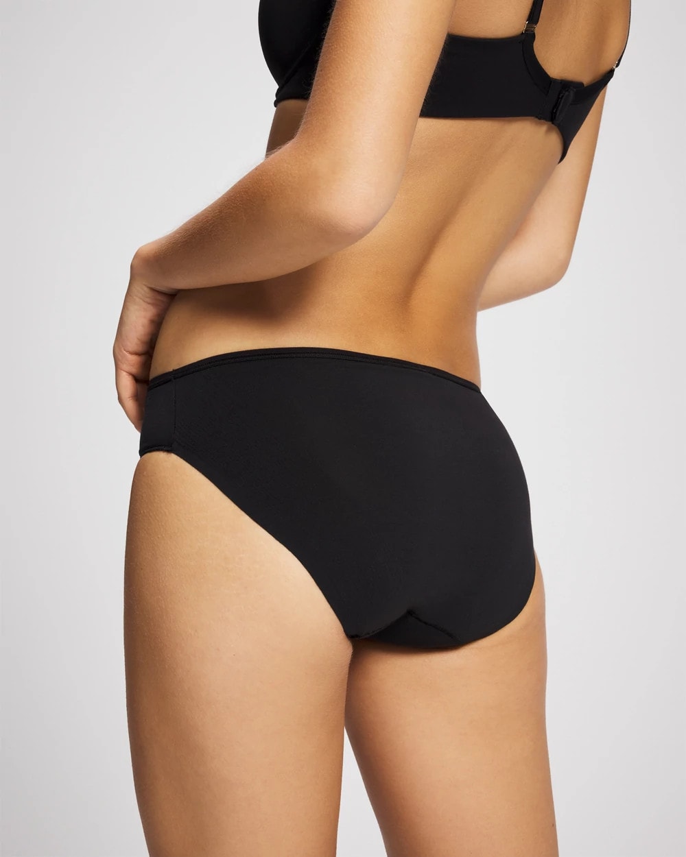 BLACK - Cotton Hipster Panty | Soma