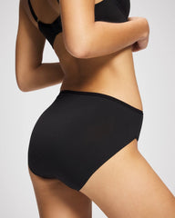 BLACK - Cotton High Leg Panty | Soma