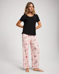 BE MINE PRETTY PINK - Short Sleeve + Pant Pajama Set | Soma