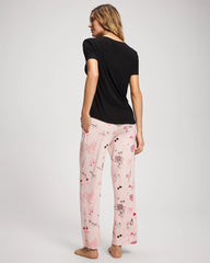 BE MINE PRETTY PINK - Short Sleeve + Pant Pajama Set | Soma
