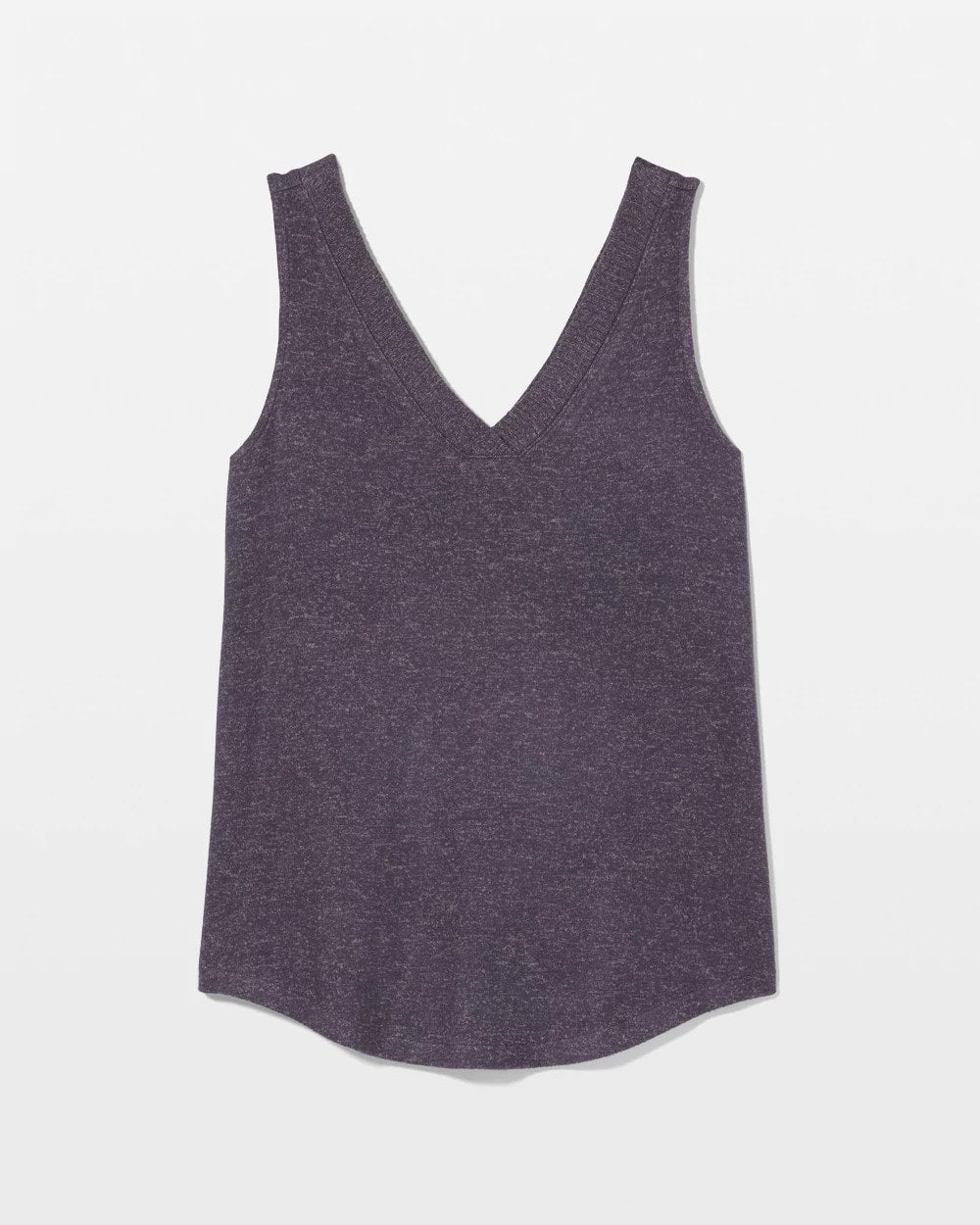 GRAY INK/PEARLED IVORY - V-Neck Pajama Tank | Soma