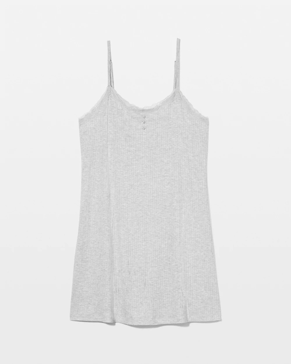 HEATHER FROST - Pointelle Chemise | Soma