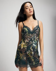 FERN FANTASY DARK HARBOUR - Silk Burnout Chemise | Soma