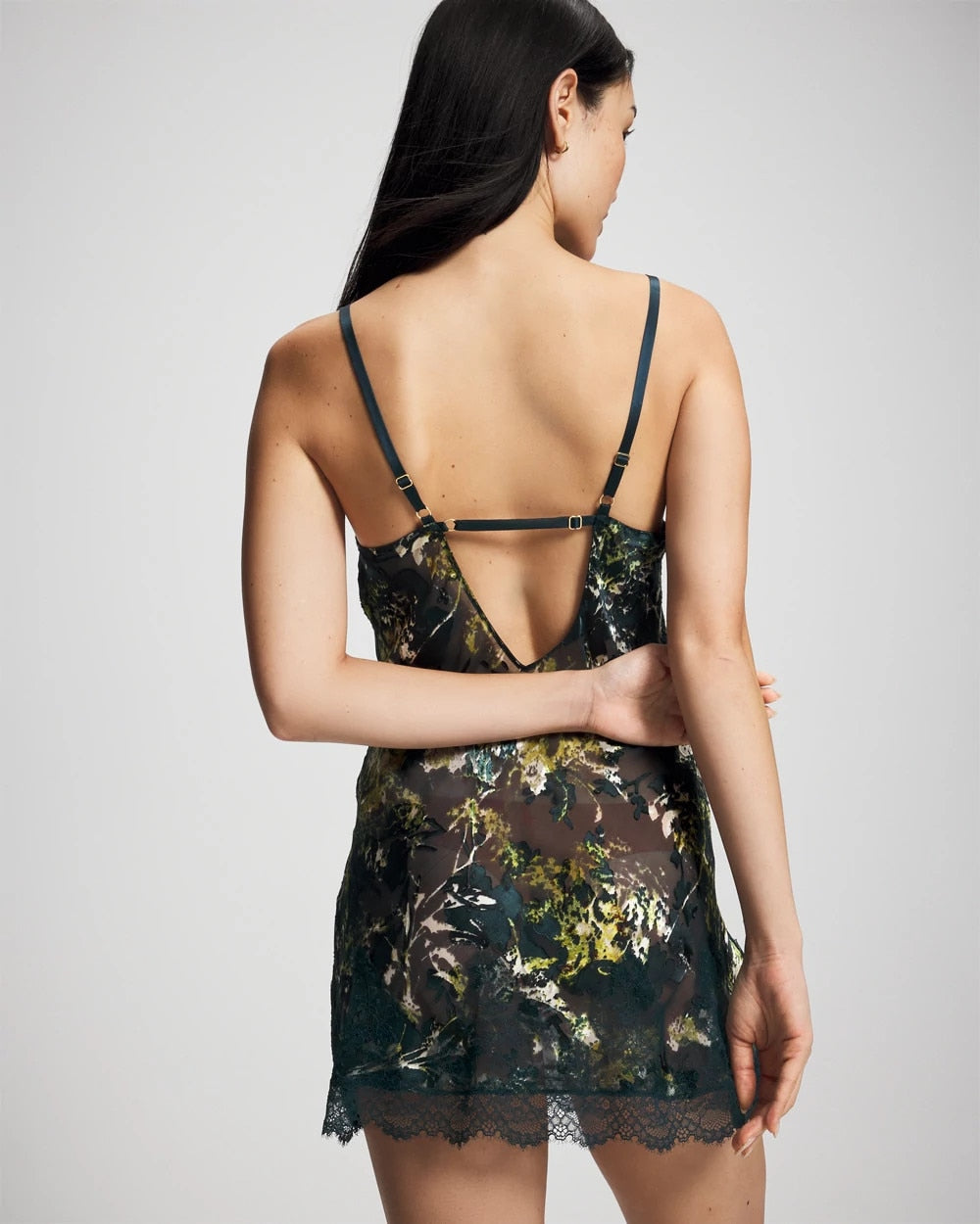 FERN FANTASY DARK HARBOUR - Silk Burnout Chemise | Soma