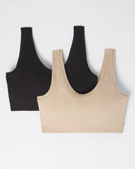 BLACK/WARM AMBER - Bralette 2 Pack | Soma