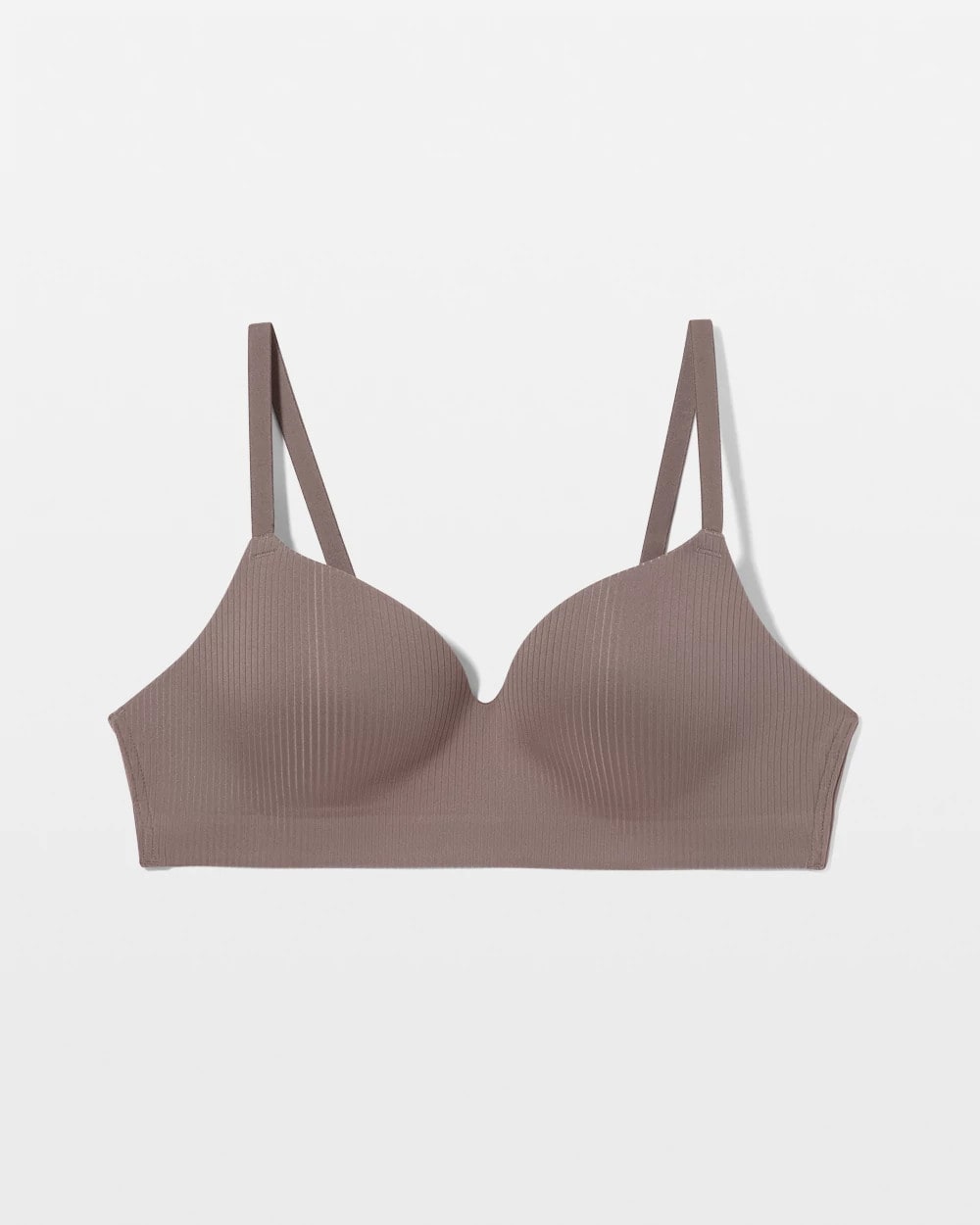 DARK TAUPE - Rib Wireless Bra | Soma