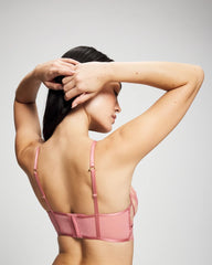 ANTIQUE PINK - Tattoo Lace Embroidered Bralette | Soma