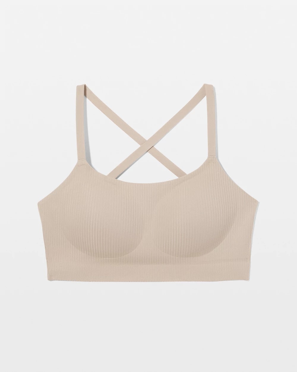 SIMPLY TAUPE - Rib Adjustable Bralette | Soma