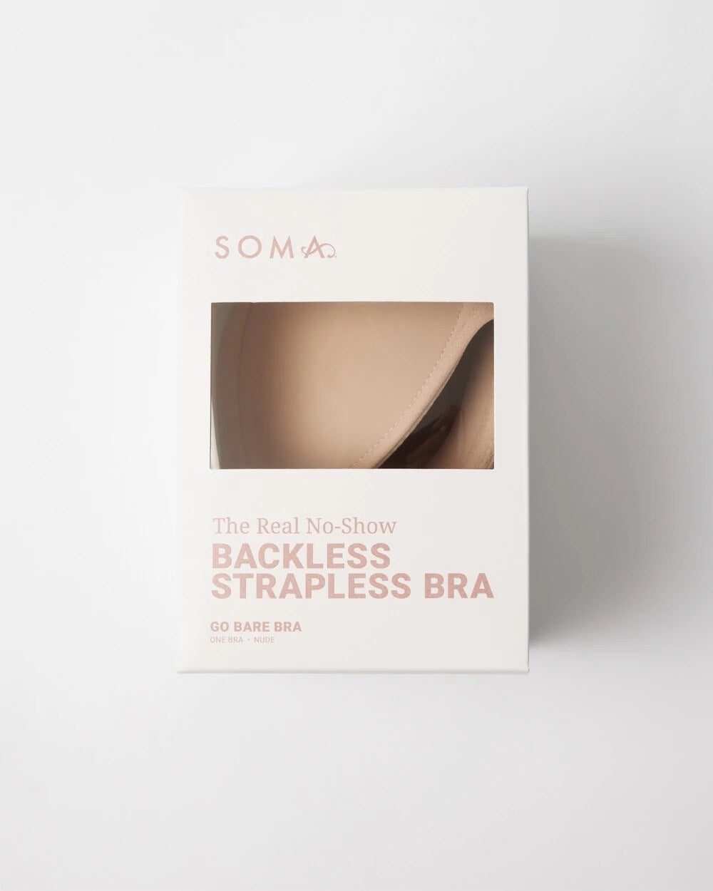 NUDE - Soma Lingerie Backless Strapless Bra | Soma